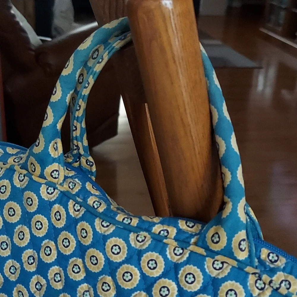 Vera Bradley laptop bag and wallet